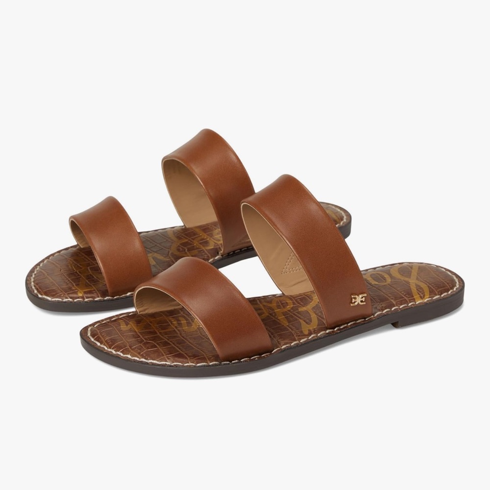 Sam Edelman Gala Brown Slide Sandals